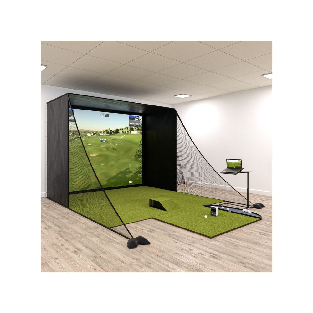 Carl’s Place 10 Golf Simulator Enclosure