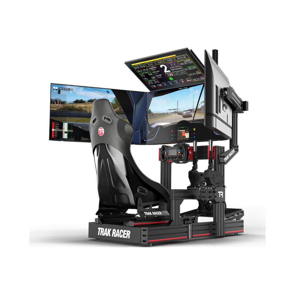 Trak Racer Cockpit-Mounted Quad Monitor Stand